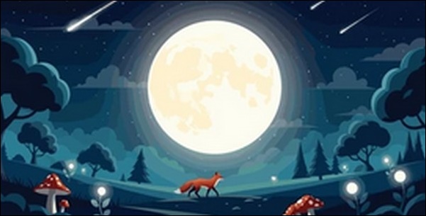 月のイラスト