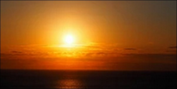 夕焼けや朝焼けの空